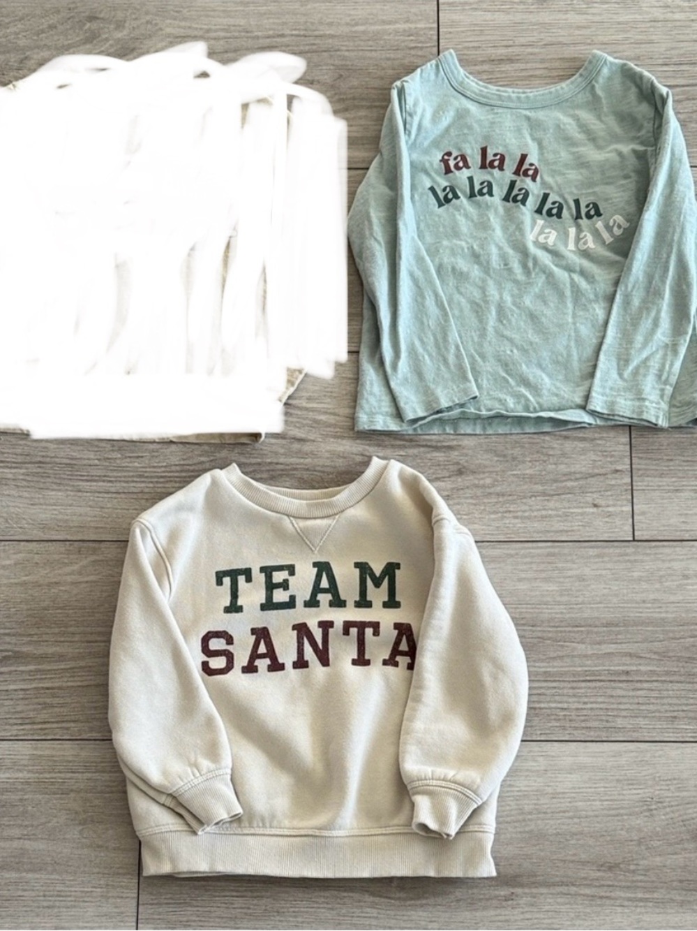 Little Co Lauren Conrad Kids Christmas Long Sleeve Shirt Bundle 3T